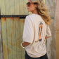 T shirt Santiag beige