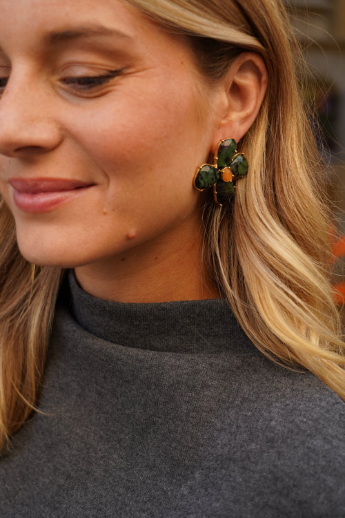 Boucles Capucine Vertes