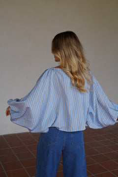 Haut Nuxe bleue