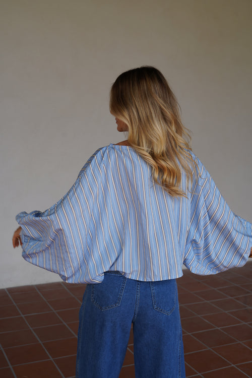 Haut Nuxe bleue