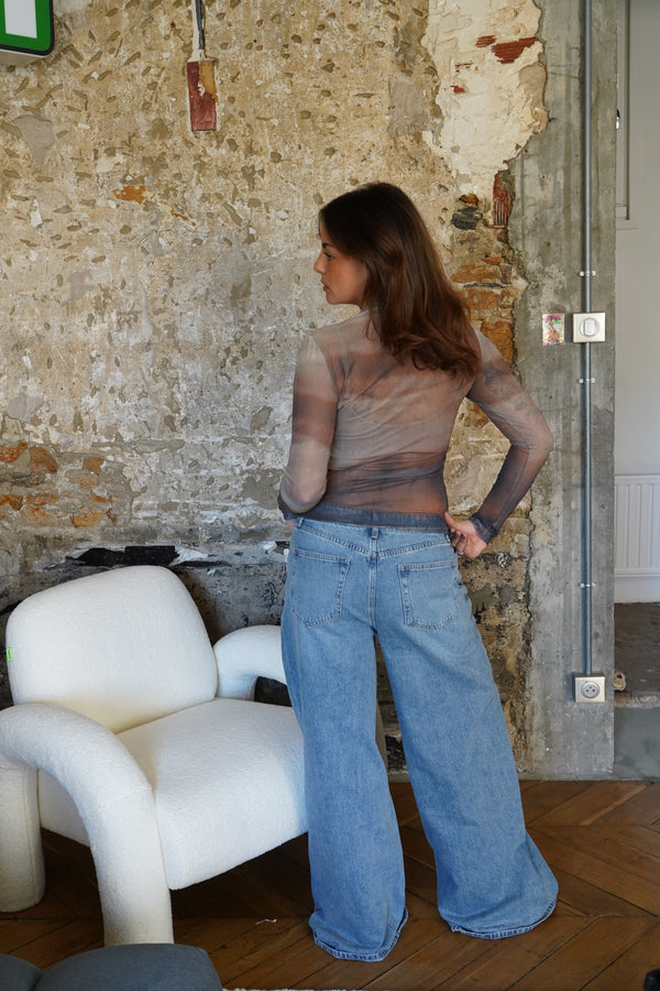 Sheer T-shirt
