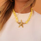 Collier Yellow Star