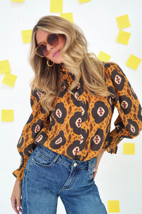 Blouse Zola Jaune