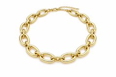 Gold chain bracelet