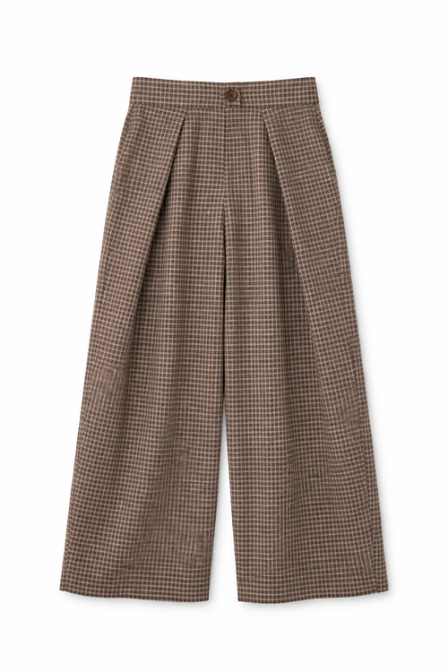 Pantalon Léana Marron