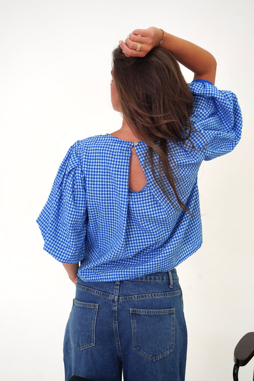 Blouse Vicky Bleue