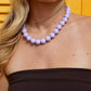 Collier Lolly mauve