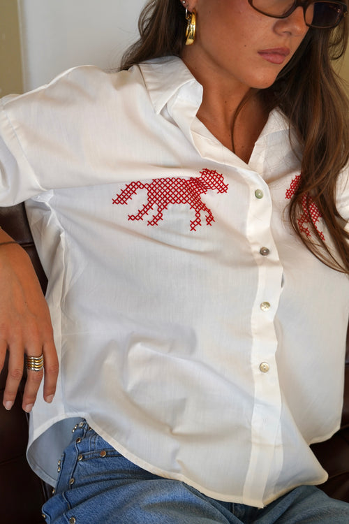Chemise Red Horse