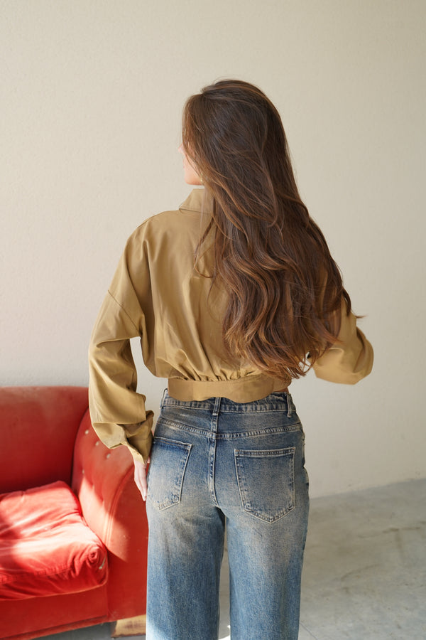 Chemise Camel