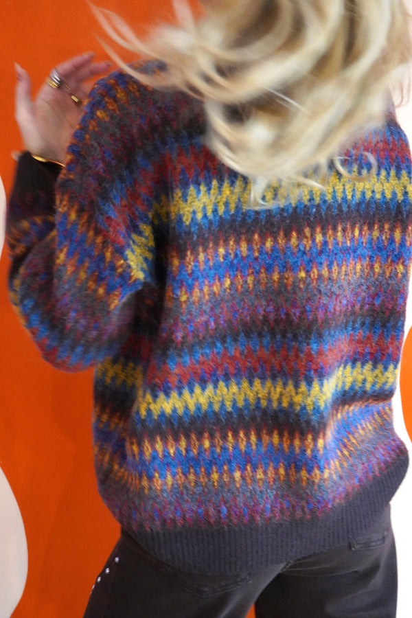 Pull Cheyenne marron