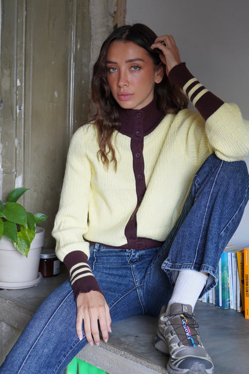 Gilet Boston jaune