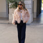Manteau Diva Rose
