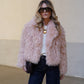 Manteau Diva Rose