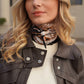Foulard Ninon noir