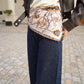 Foulard Ninon noir