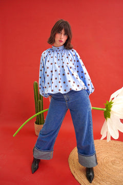 Blouse Suzanne Bleue