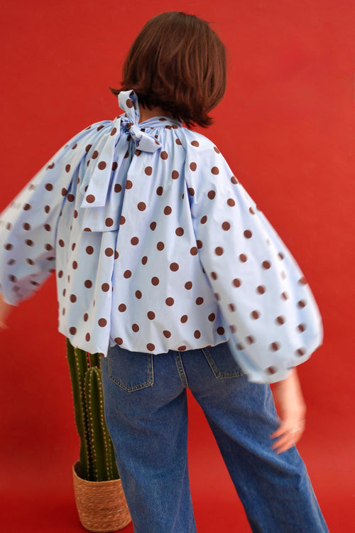 Blouse Suzanne Bleue