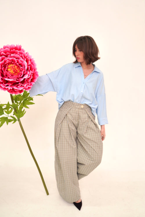 Xela Blue Blouse