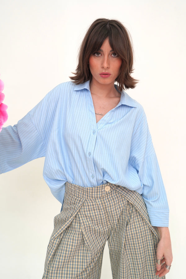 Xela Blue Blouse