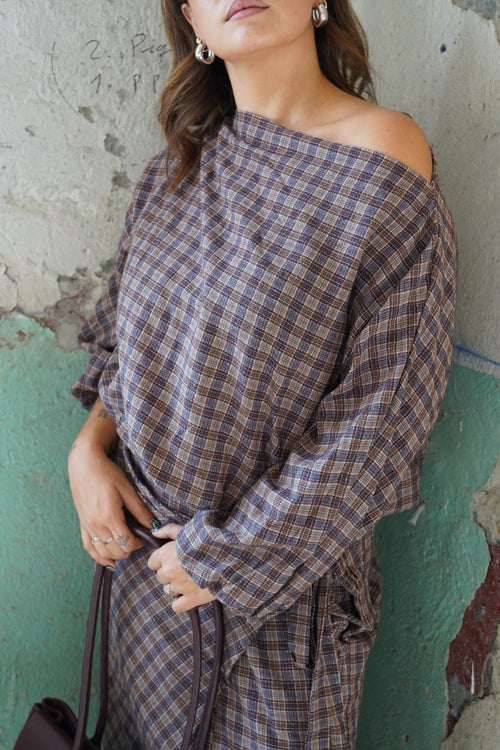 Blouse Raw choco