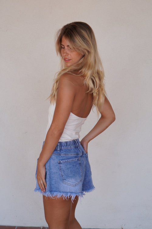 Top Roxanne Blanc