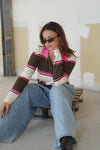 Pull Amber kaki