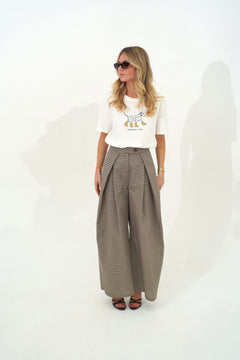 Pantalon Léana Marron