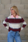 Pull Amber Bordeaux