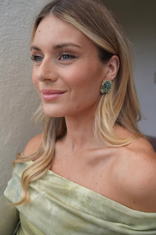 Boucles Céladon Vert