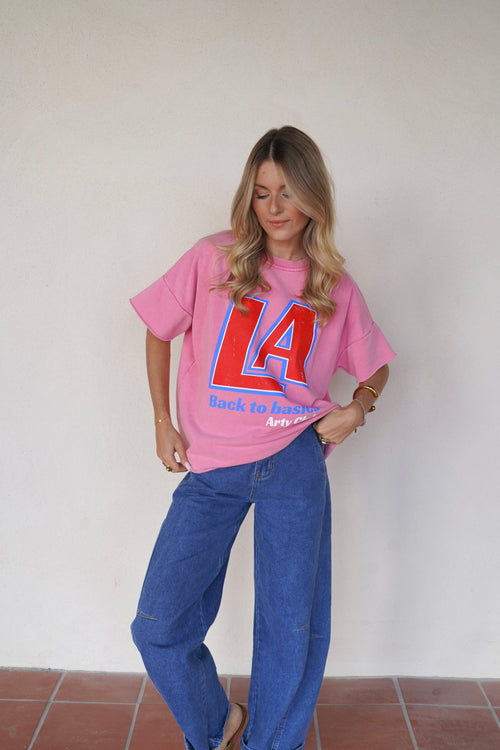 Tshirt sweat LA Rose