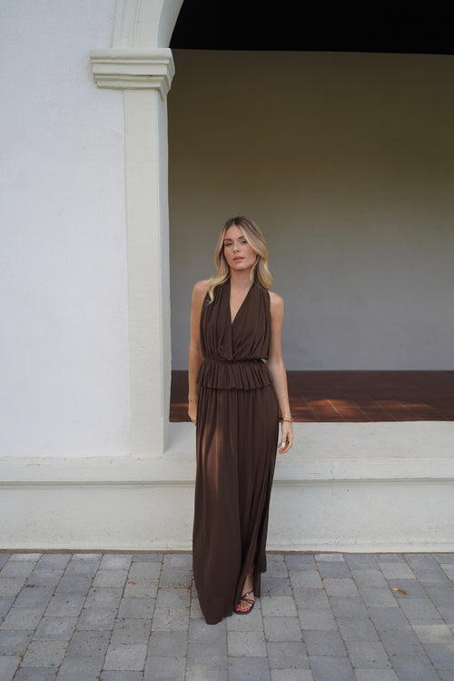 Ensemble Opaline Marron