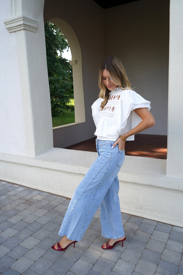 Blouse Candice Blanche