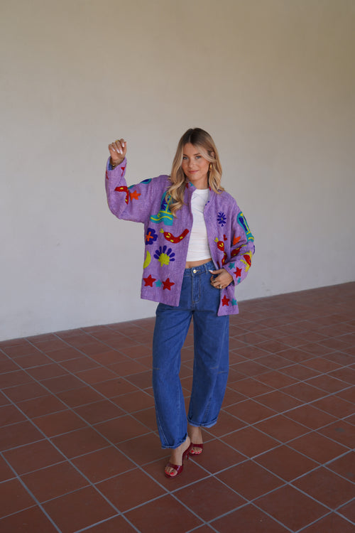 Veste Lucky Violette