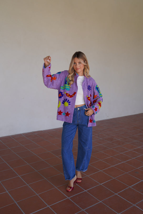 Veste Lucky Violette