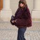 Manteau Diva Bordeaux