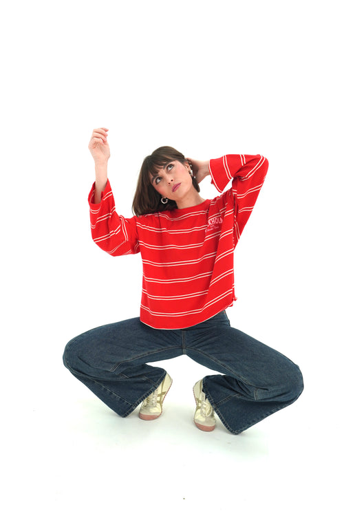 T-shirt Stockholm rouge