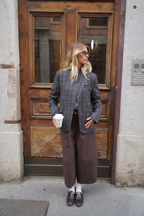Jeanne grey blazer