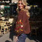 Veste Laura marron