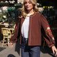 Veste Laura marron
