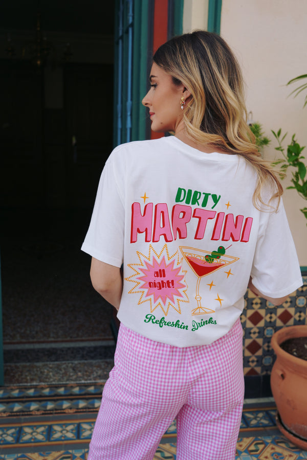 T Shirt Martini blanc