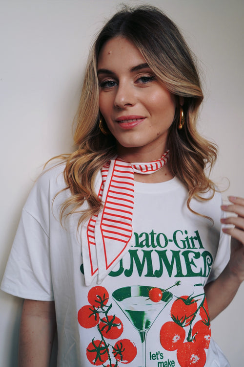 Foulard bandeau rayé