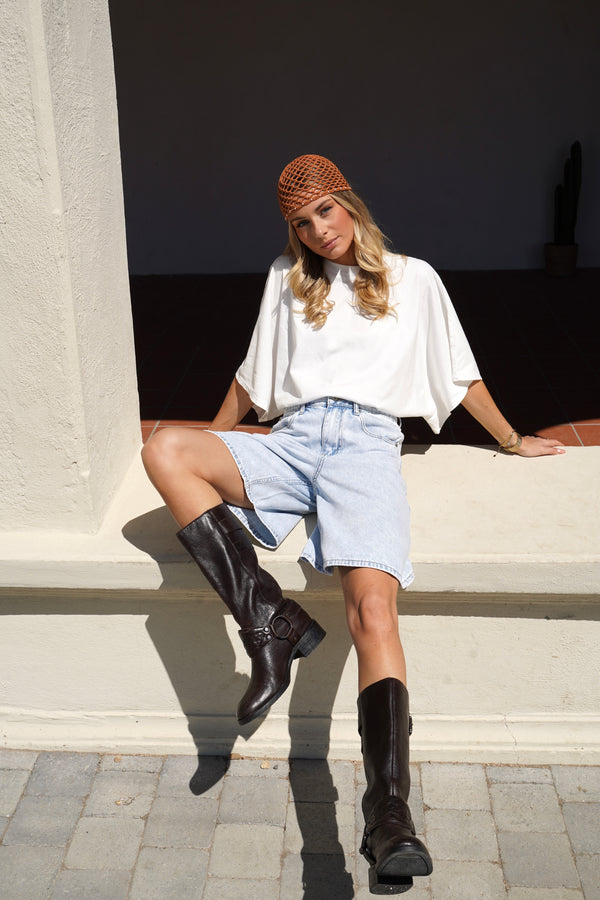 Brown Roma Beanie