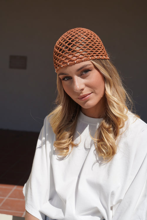 Brown Roma Beanie
