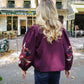 Veste Laura bordeaux