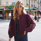 Veste Laura bordeaux