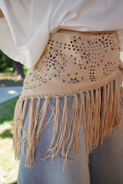 Foulard Karma beige