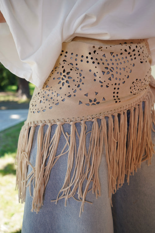 Foulard Karma beige