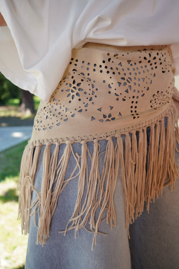 Beige Karma Scarf