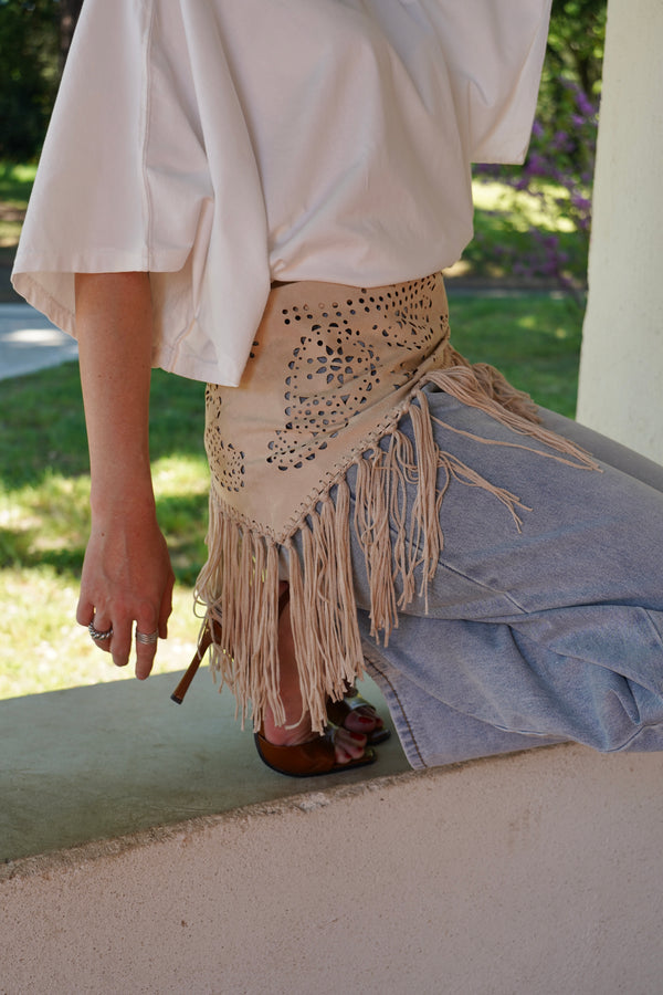Beige Karma Scarf