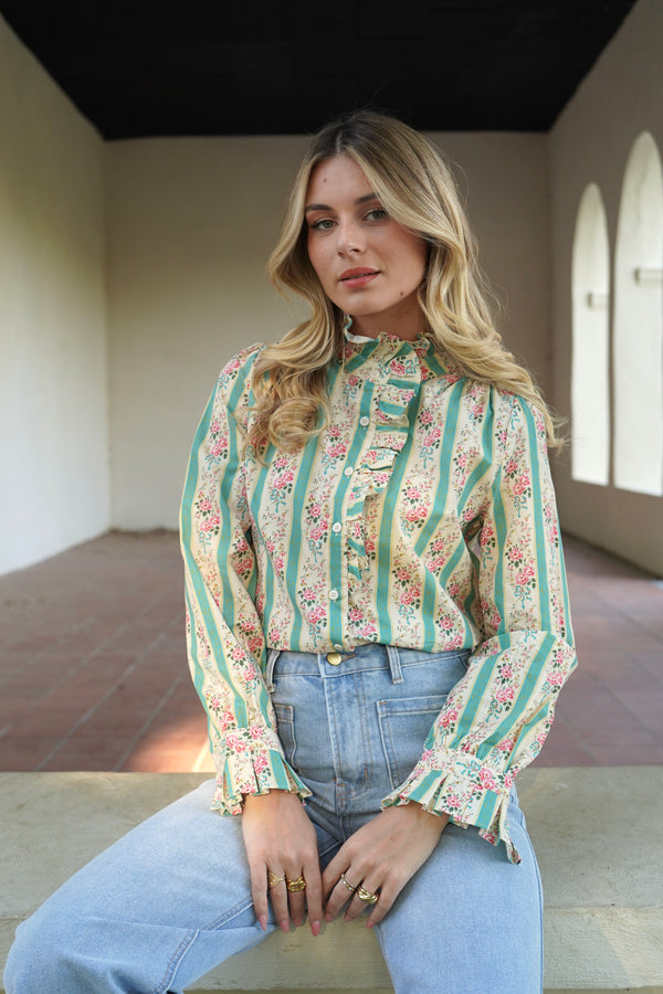 Green Apple Blouse